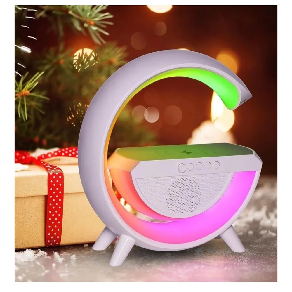 NWT 3-in-1 Night Light w/Bluetooth Speaker & LED Light - Rechargeable